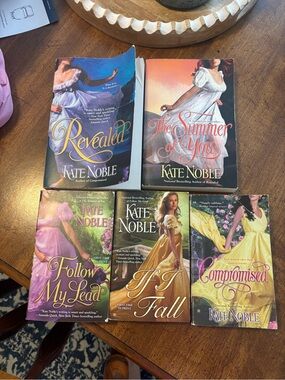 Kate Noble Paperback Romance Book Lot